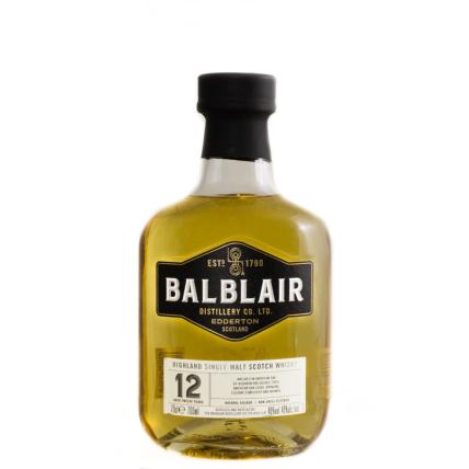 Whisky Ecosse Balblair 12 ans 46%  