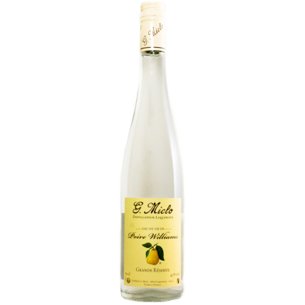 Eau de vie de Poire Williams G. Miclo Grande Réserve 43° 