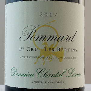 Domaine Chantal Lescure - Pommard 1er cru - Les Bertins 2018