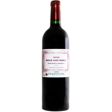 Saint Emilion Grand Cru Chteau Moulin Saint Georges 2002