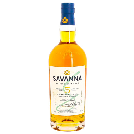 Rhum Runion Savanna 5 ans 43%