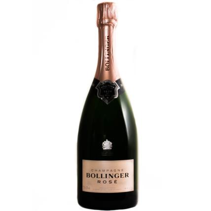 Champagne Bollinger Ros avec tui 