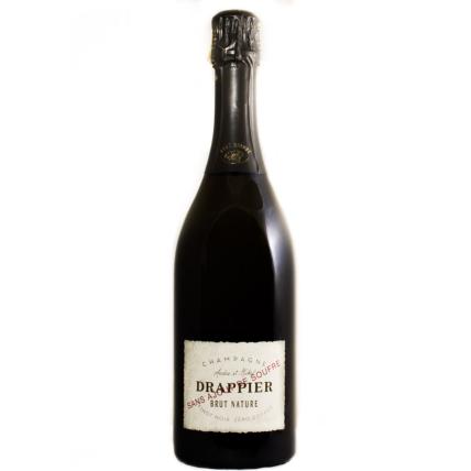 Champagne Drappier Brut Nature Pinot Noir sans souffre 150cl