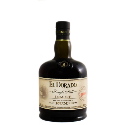 Rhum Guyane Britanique Demerara El Dorado Enmore 40% 