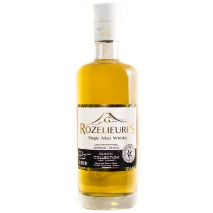 Whisky France Lorraine Rozelieures Subtil Collection " Non tourb" 40% 