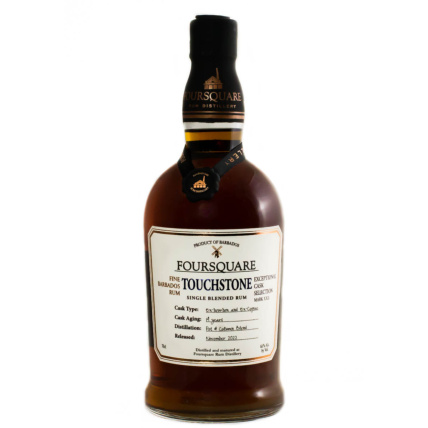 Rhum Foursquare Touchstone Barbade 14 ans 61%