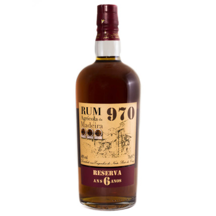 Rhum agricole Madre 970 Reserva 6 ans 40%