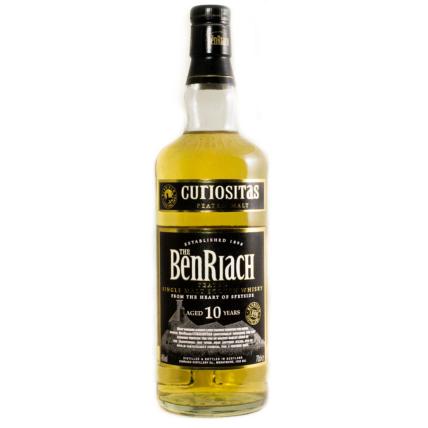 Benriach Curiositas 10 ans Speyside Whisky cossais 46 