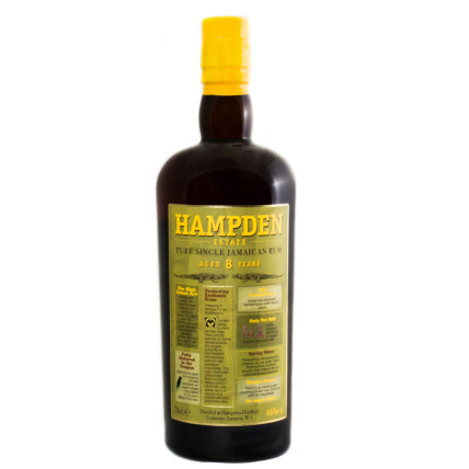 Rhum Jamaque Hampden 8 ans 46